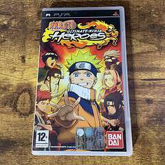 Naruto Ultimate Ninja Heroes PSP fronte