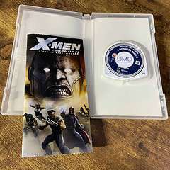 X-Men Legends II L'Era di Apocalisse PSP. manuale e libretto