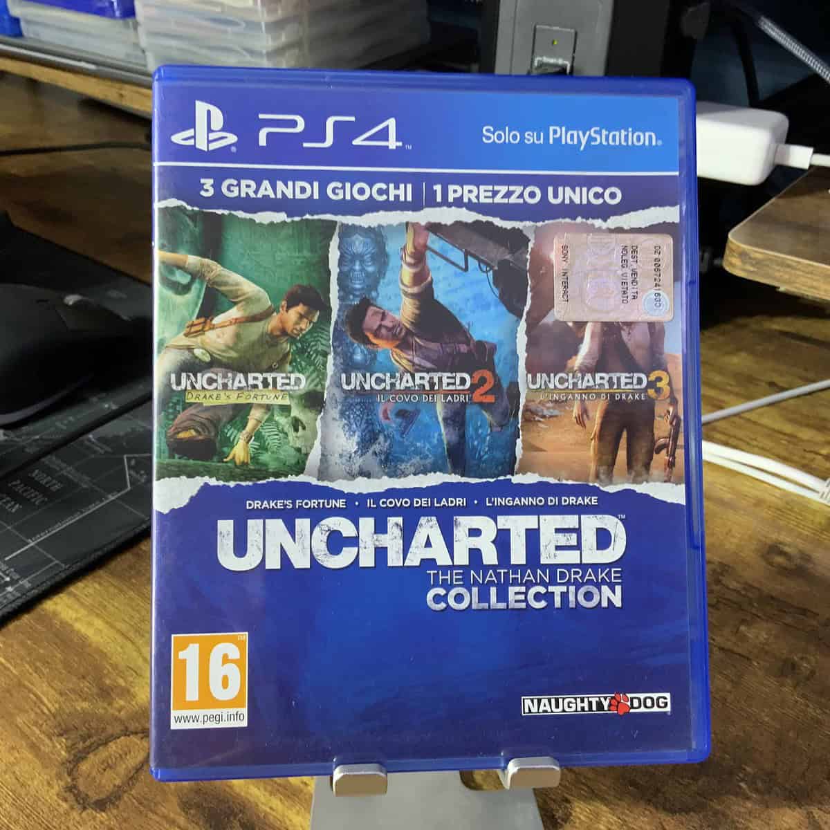 Uncharted The Nathan Drake Collection PS4: 3 Giochi ITALIANO