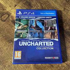 Uncharted The Nathan Drake Collection Playstation 4 ITALIANO custodia ita