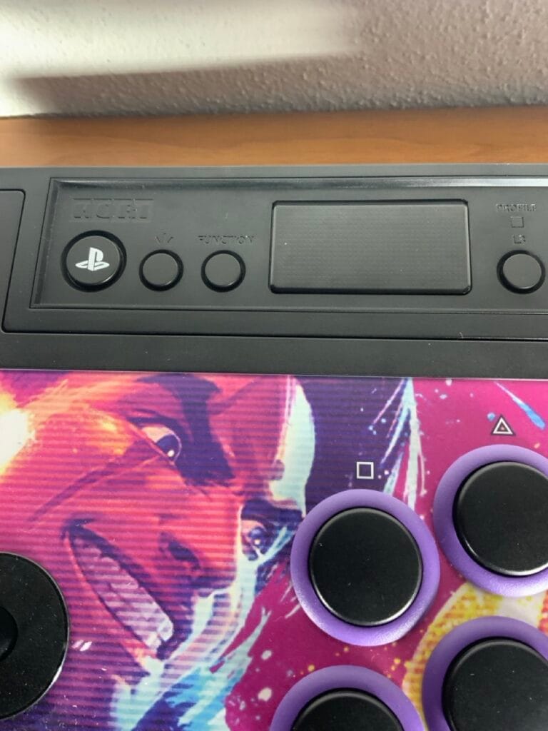 HORI Fighting Stick Alpha pulsante playstation, funzioni speciali, touch pad