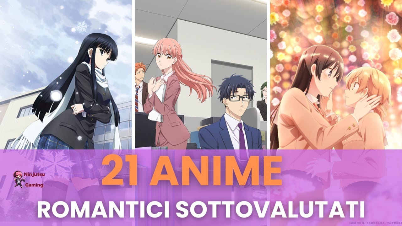 21 Anime Romantici Sottovalutati da Recuperare Subito